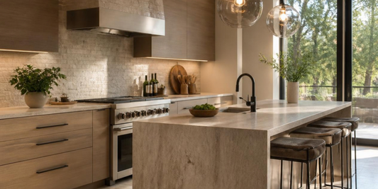 3CM Travertine Slabs Houston: Why Thickness Matters for Your Countertop Project