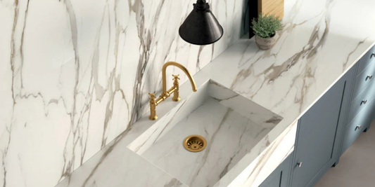 Porcelain Countertops That Work in Both Classic and Contemporary Kitchens