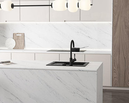 CALACATTA WHITE MARBLE DESIGN