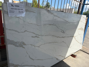 STATUARIO GOLD QUARTZ