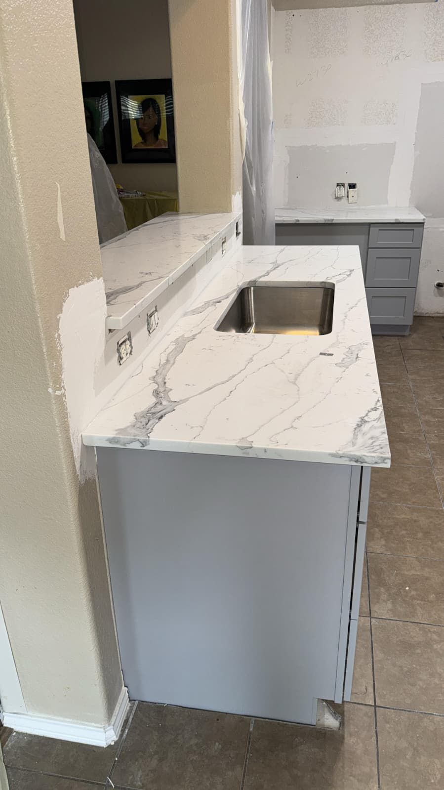 STATUARIO GREY QUARTZ