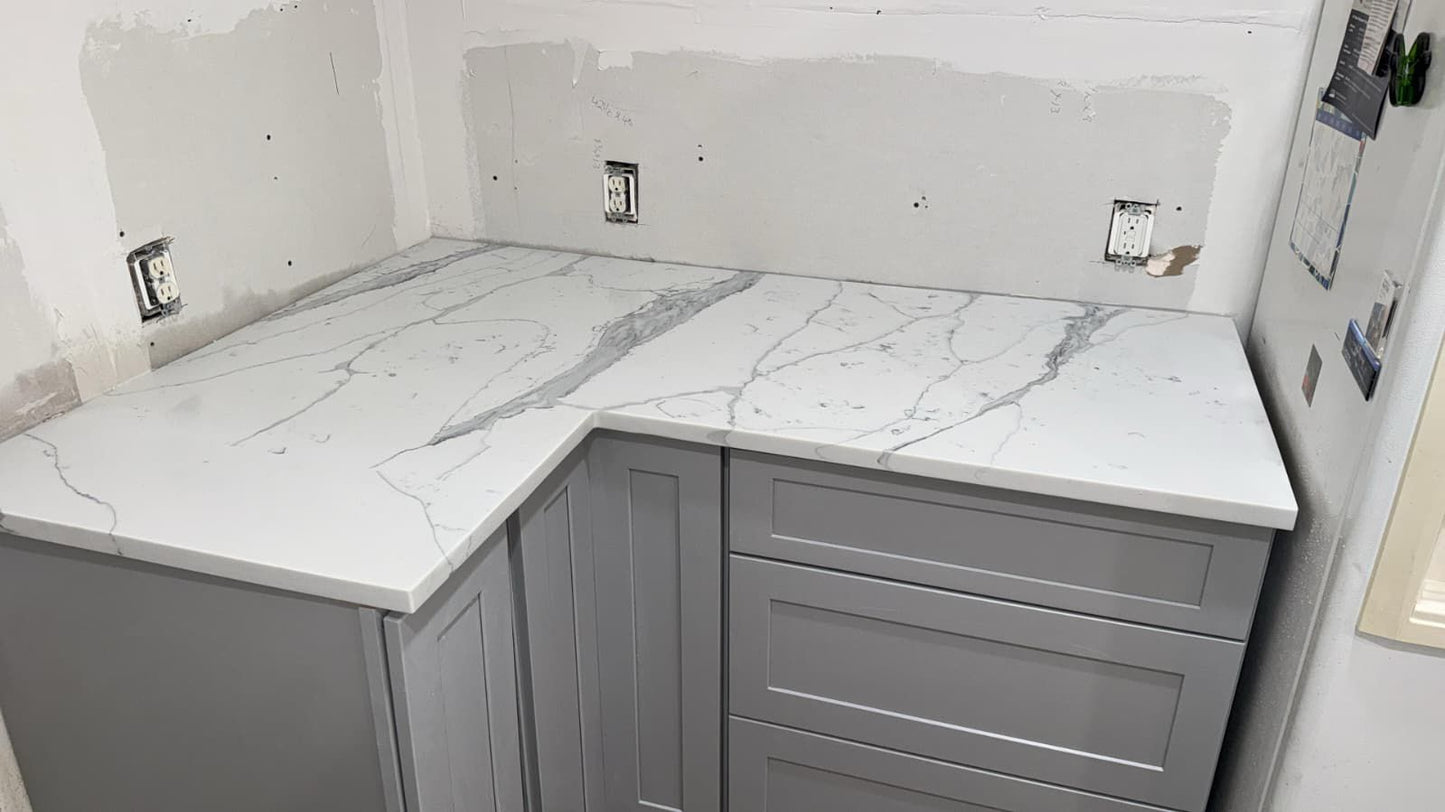STATUARIO GREY QUARTZ