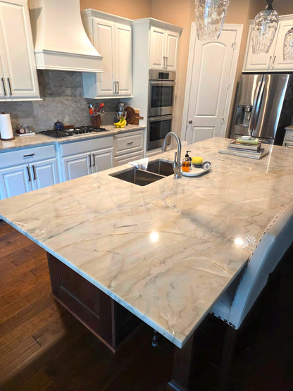 STATUARIO QUARTZO 3CM POLISHED