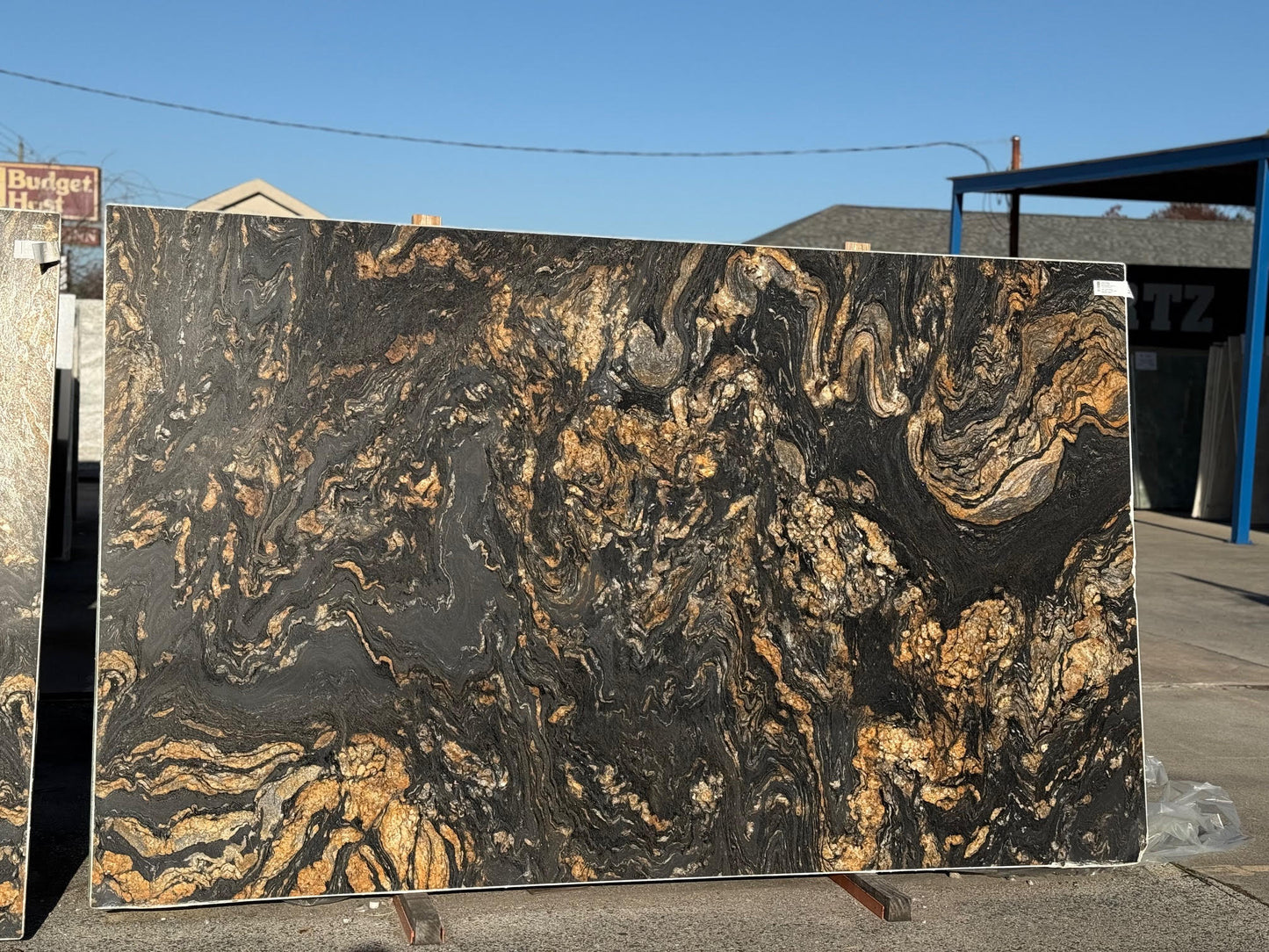 BLACK VULKON LEATHER