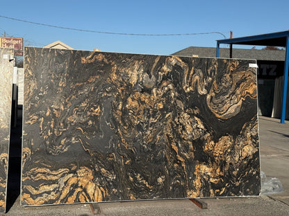 BLACK VULKON LEATHER