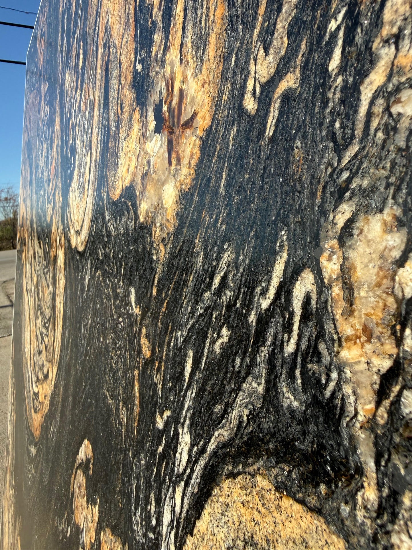 BLACK VULKON LEATHER