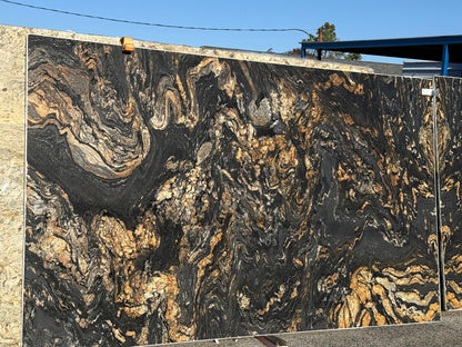 BLACK VULKON LEATHER